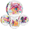 Palloncino Bubble dei Trolls Mylar 38 x 40 cm Trasparente