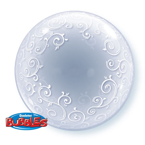 Palloncino Mylar Bubble Trasparente 24"