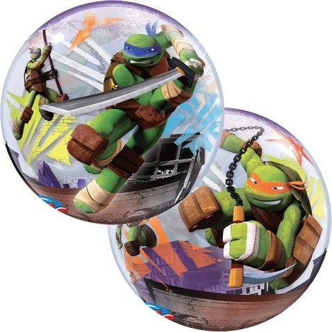 Palloncino Bubble Tartarughe Ninja da 22"