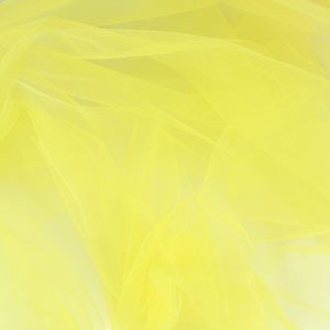 Tulle Colore Giallo 15 cm x 25 m