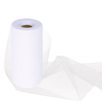 Tulle Colore Bianco 15 cm x 25 m