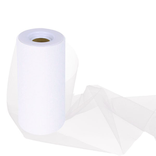 Tulle Colore Bianco 15 cm x 25 m