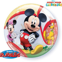 Palloncino Mylar Bubble Mickey Mouse da 22" 56 cm Trasparente