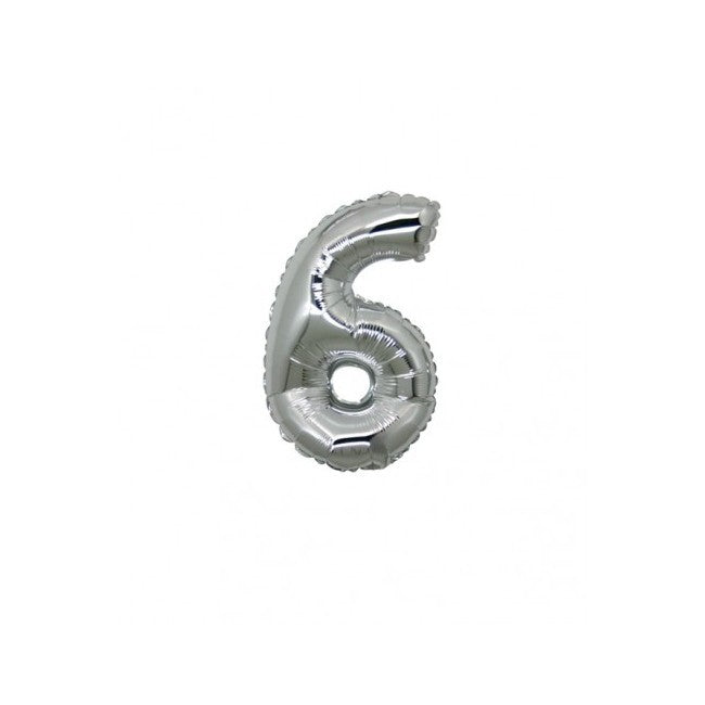 Micro Palloncino Numero 6 (17 cm)