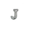 Micro Palloncino Lettera J (17 cm - 5pz) Mylar Argento