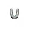 Micro Palloncino Lettera U (17 cm - 5pz) Mylar Argento