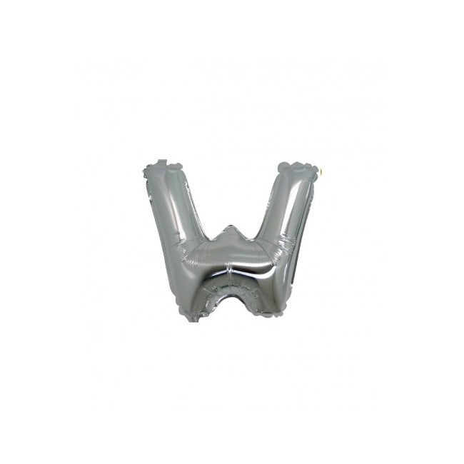 Micro Palloncino Lettera W (17 cm)