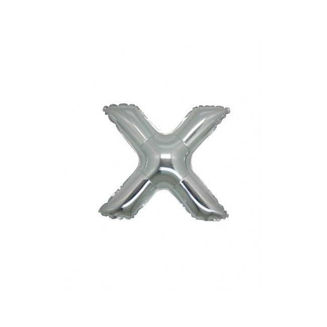 Micro Palloncino Lettera X (17 cm)