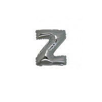 Micro Palloncino Lettera Z (17 cm - 5pz) Mylar Argento