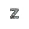 Micro Palloncino Lettera Z (17 cm - 5pz) Mylar Argento