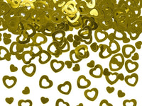 Confetti Decorativi Cuori Oro