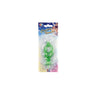 Candelina Verde Fluo Numero 9 10 cm