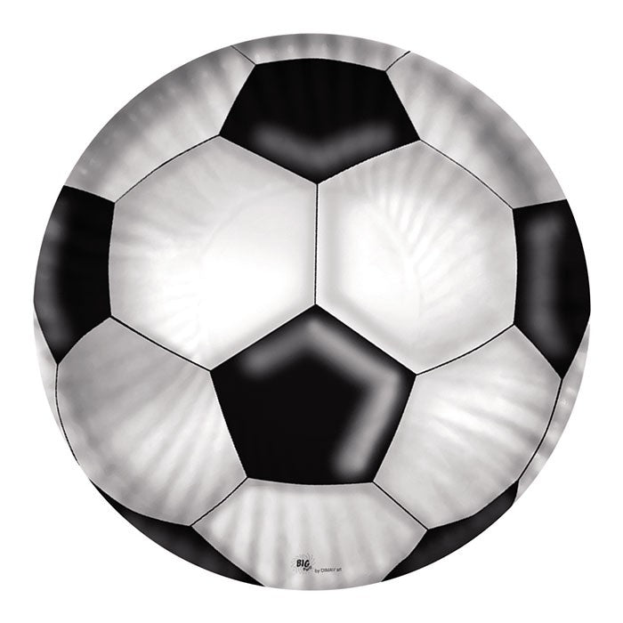 Piatti a Tema Calcio da 24 cm (10 pz)