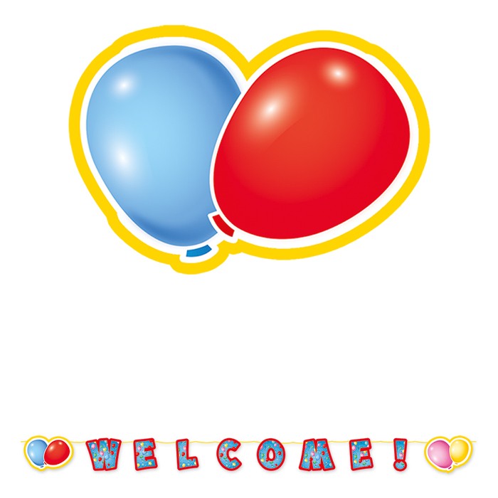 Festone Palloncini Welcome