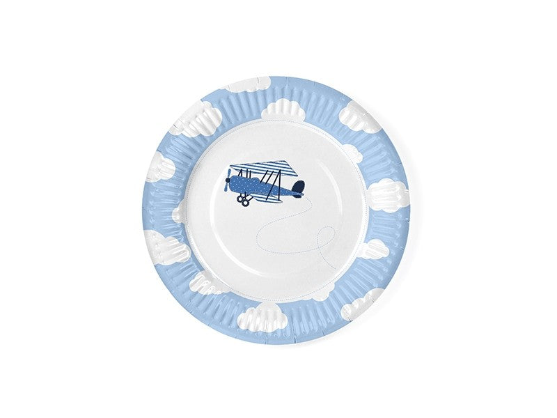 Piatti di carta Aeroplano (6 pz)