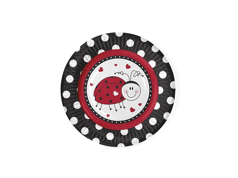 Piatti di carta Coccinella (6 pz)