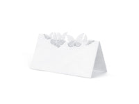 Segnaposto con Farfalle (10 pz) Bianco