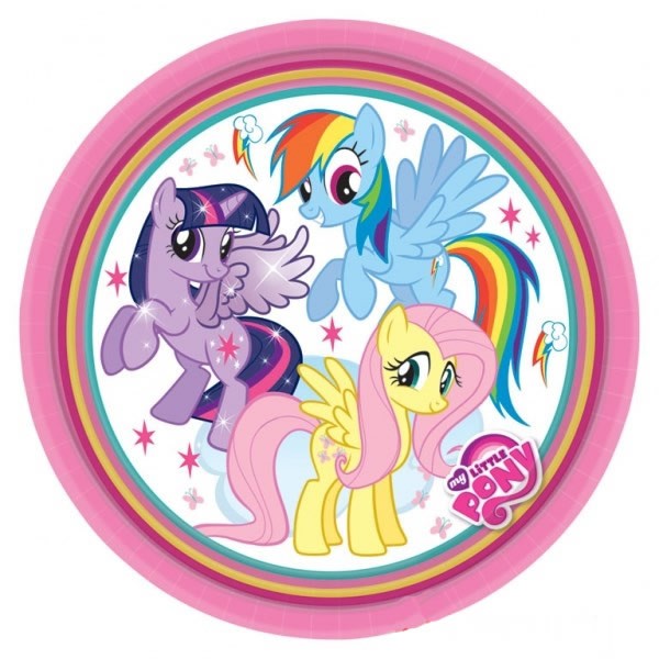 Piattini My Little Pony da 18 cm