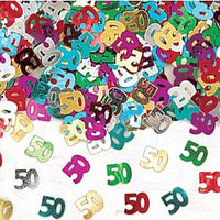 Confetti Decorativi Numero 50 Multicolor