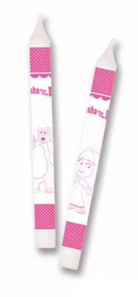 Candeline Masha e Orso (12 pz)