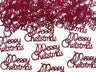 Confetti Decorativi Merry Christmas Rosso