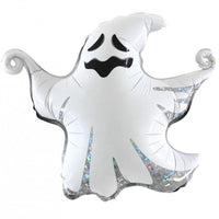 Palloncino Fantasmino Halloween 17" Mylar Bianco