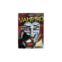 Set Trucco Vampiro Bianco Nero