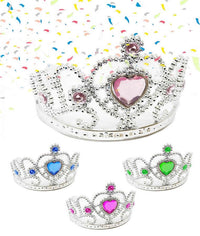 Coroncina con Diadema Verde Rosa