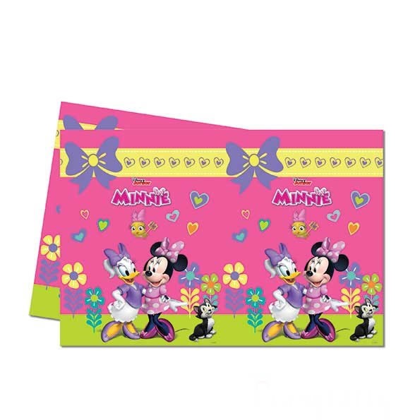 Tovaglia in Plastica Minnie Mouse Happy Helpers