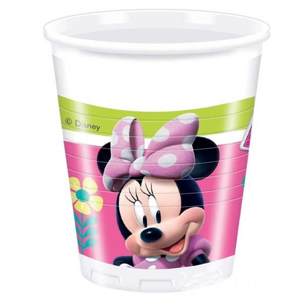 Bicchieri Minnie Mouse Happy Helpers da 200 ml (8 pz)