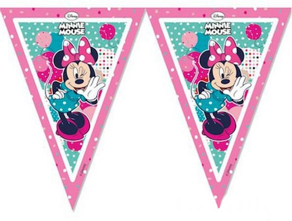 Festone Bandierina Minnie Mouse