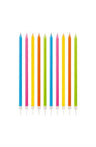 Candeline Magiche Matita Multicolore  (10 pz) 15.5 cm