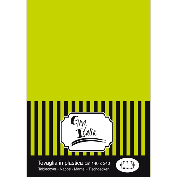 Tovaglia Verde Chiaro in PVC (140x240 cm)