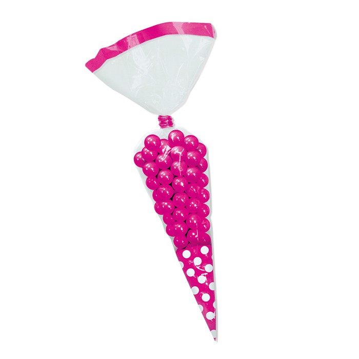 Sacchettini Fucsia a Cono (10 pz)