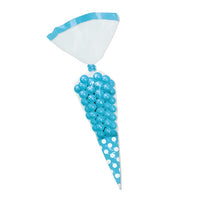 Sacchettini Turchese a Cono (10 pz) 25 cm