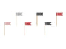 Picks Toppers Bandierina LadyBug (6 pz) 7 cm