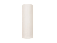 Tulle Glitterato 15 cm x 9m colore Crema