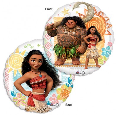 Palloncino Oceania Disney Tondo 18"