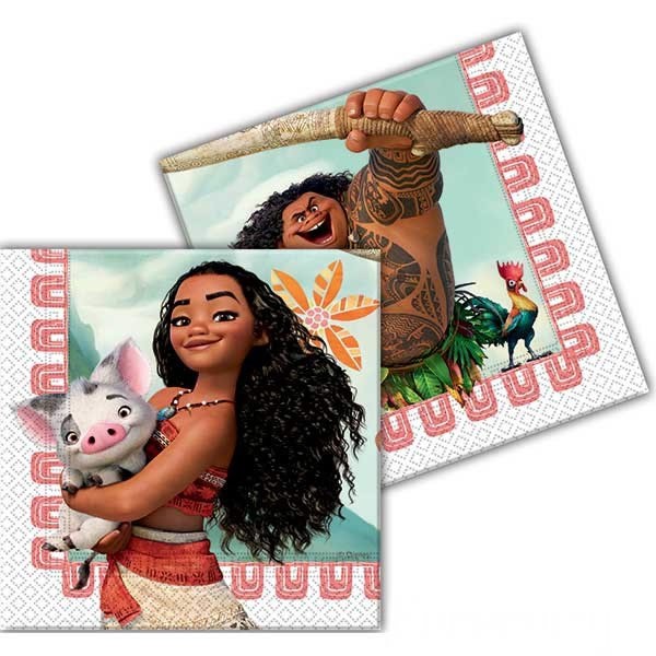 Tovaglioli di Carta Oceania Disney (20 pz)