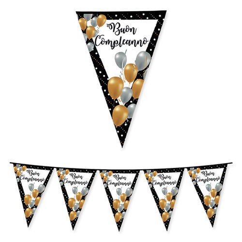 Festone Bandierina Compleanno Prestige