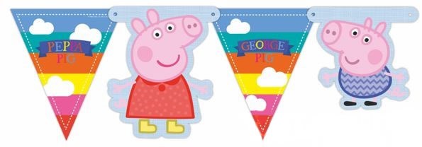 Festone Banner Peppa Pig