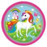 Piatti Unicorno da 23 cm Carta