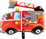 Palloncino Camion Pompieri Mylar 50 cm
