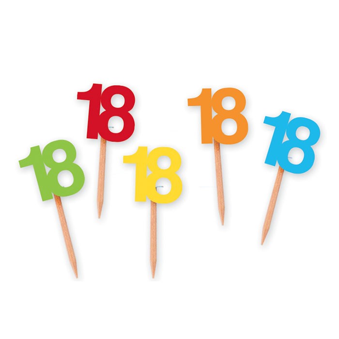 Picks Numeri 18 Multicolor