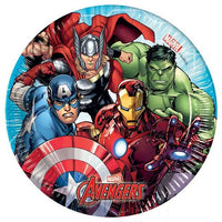 Piattini di Carta Avengers Mighty da 20 cm (8 pz)