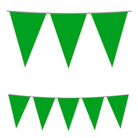 Festone Bandierina in Plastica Verde