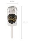 Spara Confetti Push Pop Silver