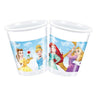 Bicchieri Principesse Heart Strong da 200 ml Plastica