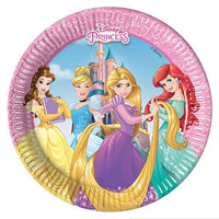 Piatti Principesse Heart Strong 20 cm (8 pz) Carta