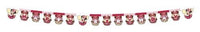 Festone Happy Birthday Minnie Mouse Cafe (Rosso) Cartoncino 210 cm